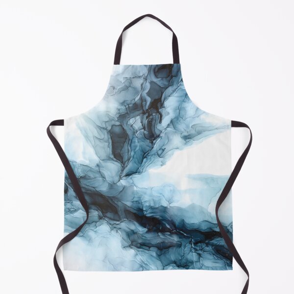Item preview, Blue Ice Water Phoenix Abstract Painting designed and sold by Elizabeth Karlson.