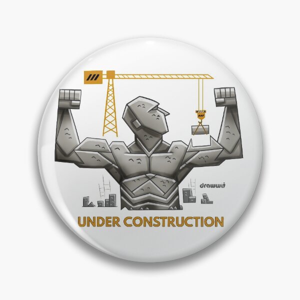Item preview, UNDER CONSTRUCTION designed and sold by Drawwit.