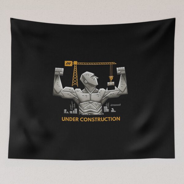 Item preview, UNDER CONSTRUCTION designed and sold by Drawwit.