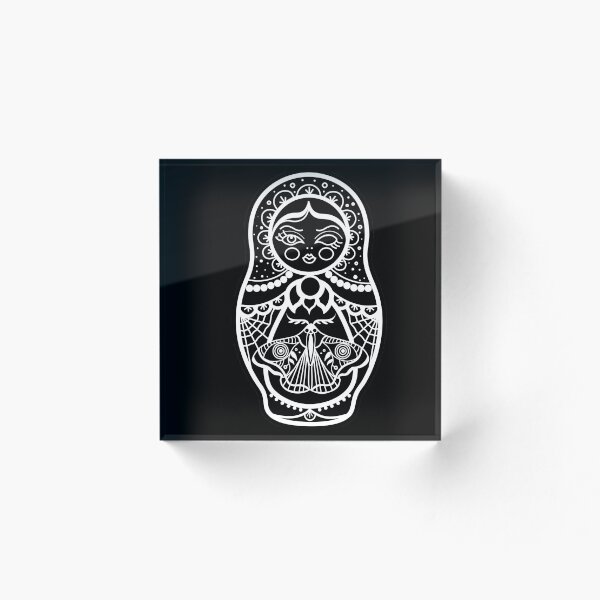 Item preview, matryoshka doll designed and sold by deedeedooodles.