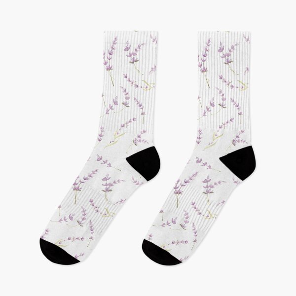 Item preview, Lavender on a white background. Lavender painted in watercolor. Lavender pattern. designed and sold by Anna Belova.
