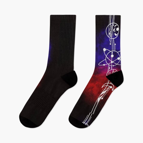 Item preview,  Colorful Capricorn stars, zodiac sign space tattoo minimalism designed and sold by Darikdark.