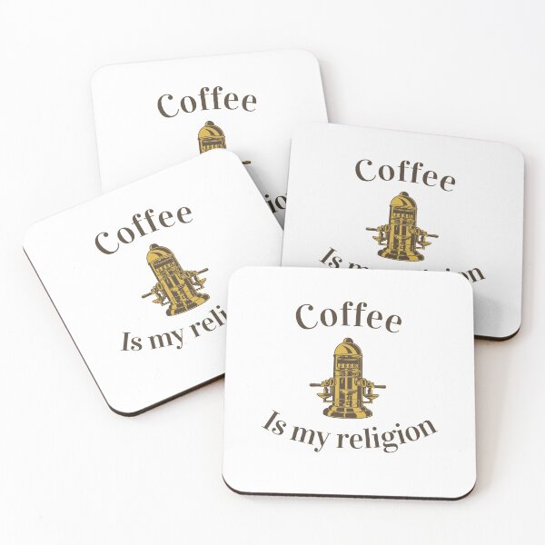 Item preview, Coffee is my religion designed and sold by malo Barbier.