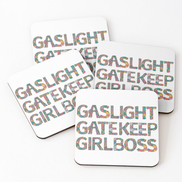 Item preview, gaslight gatekeep girlboss designed and sold by nevertheless-.