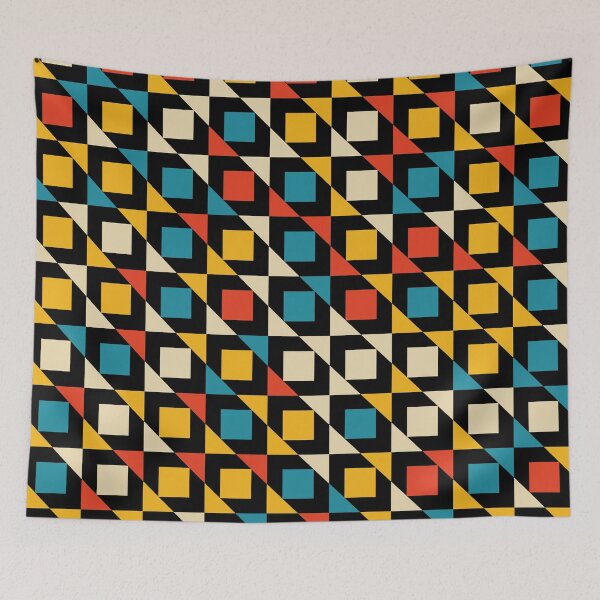 Item preview, Colorful Abstract Geometric designed and sold by venella.
