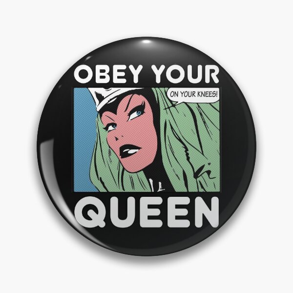 Item preview, Obey Your Queen Comic Style designed and sold by Beijo-Vertical.