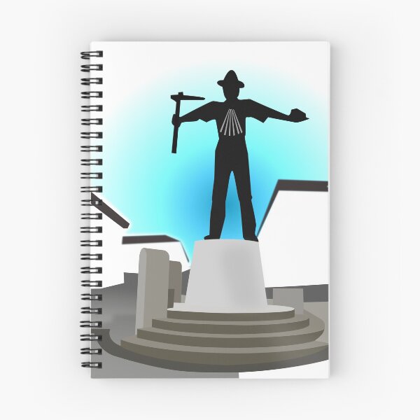 Item preview, Tin Man Redruth Town Cornwall Art designed and sold by MangojellyLabs.