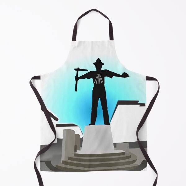Item preview, Tin Man Redruth Town Cornwall Art designed and sold by MangojellyLabs.