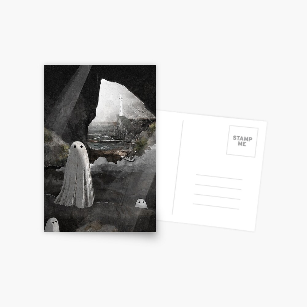 The Caves are Haunted Postcard