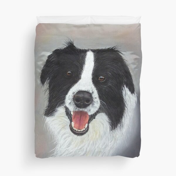 border collie doona cover