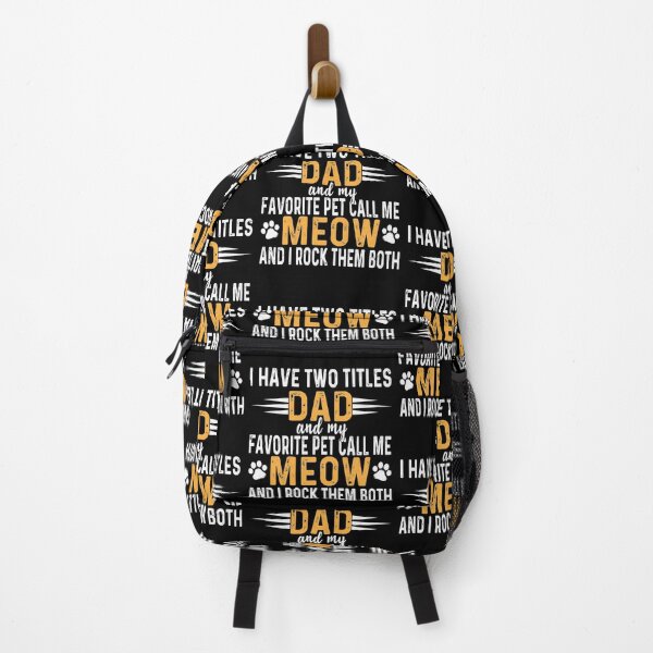 Item preview,  i have two titles dad and my favorite pet call me meow and i rock them both  designed and sold by QUEEN-WIVER.