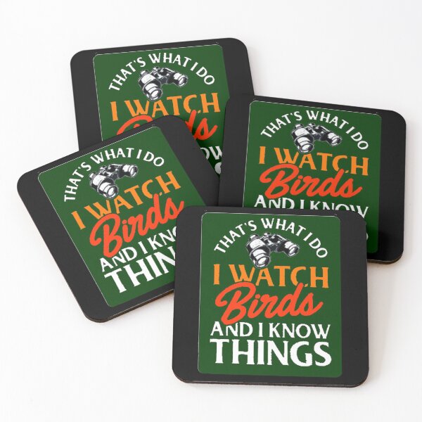 Item preview, I WATCH BIRDS designed and sold by THE AMERICAN TEEVANGELIST.