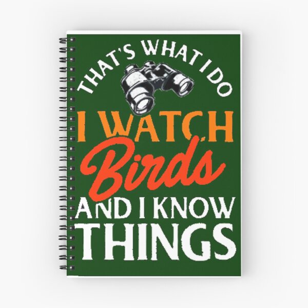 Item preview, I WATCH BIRDS designed and sold by THE AMERICAN TEEVANGELIST.