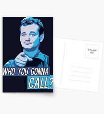 Who You Gonna Call? Ghostbusters! Postcards