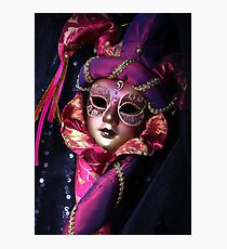 Venetian mask Photographic Print
