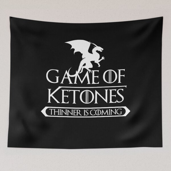 Item preview, Game Of Ketones Thinner Is Coming Shirt Keto Diet Men Women designed and sold by funkbereit.