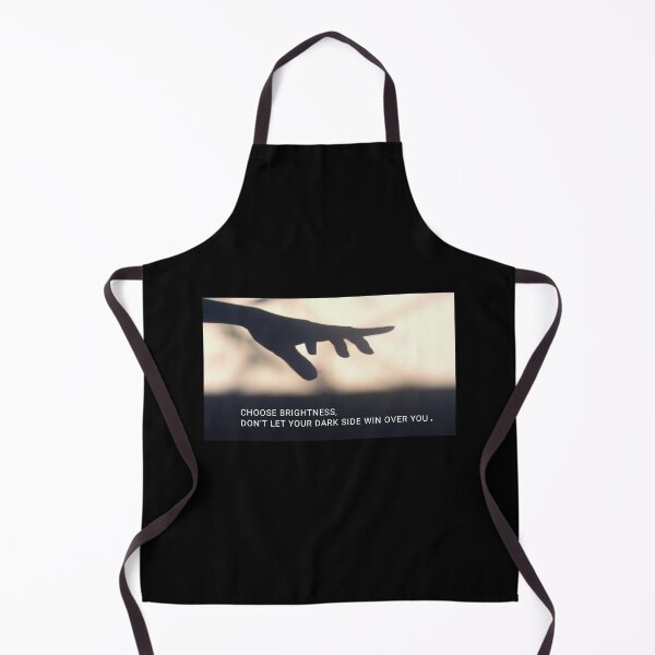 Item preview, choose brightness, don't let your dark side win over you designed and sold by mybrightcorner.