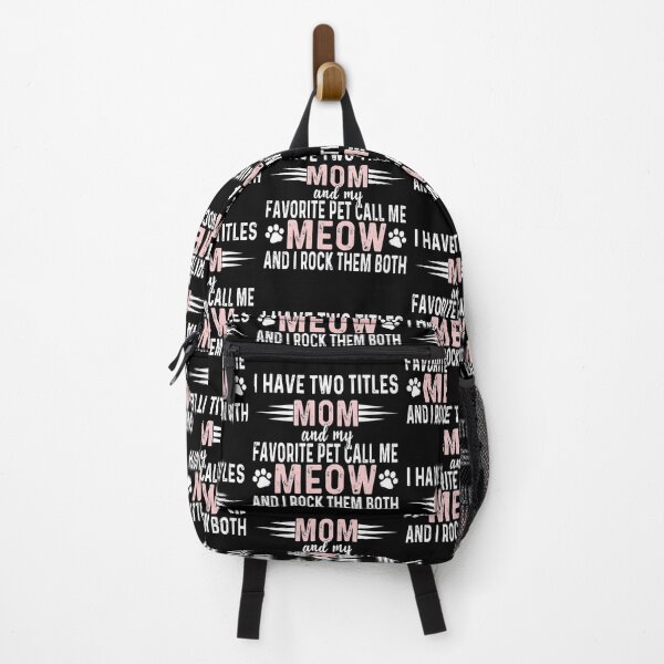 Item preview, i have two titles mom and my favorite pet call me meow and i rock them both designed and sold by QUEEN-WIVER.