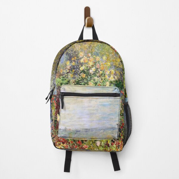 Item preview, a corner of the garden at montgeron 1877, Claude Monet designed and sold by LazyHatter.