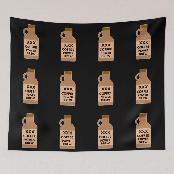 Item preview, Coffee XXX Power Brew Jug designed and sold by janraydesigns.
