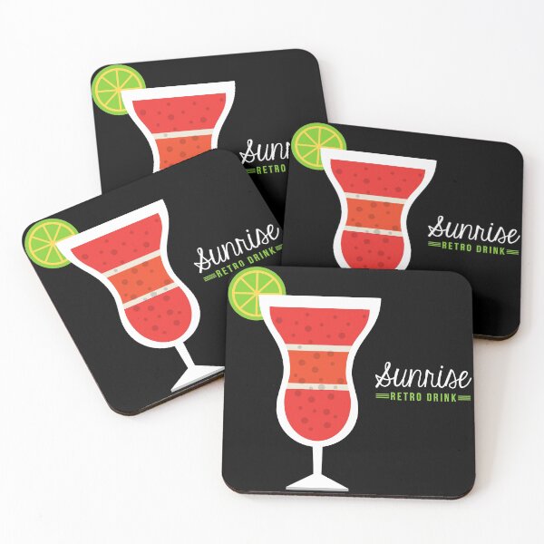 Item preview, Sunrise -retro drink- designed and sold by Red-ElYoubi.