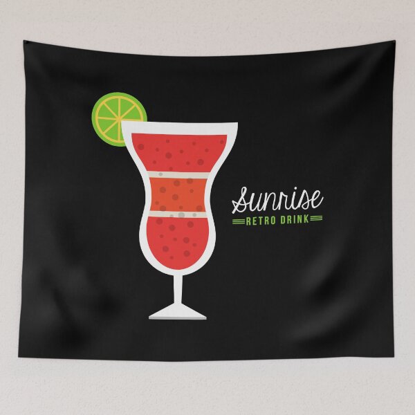 Item preview, Sunrise -retro drink- designed and sold by Red-ElYoubi.