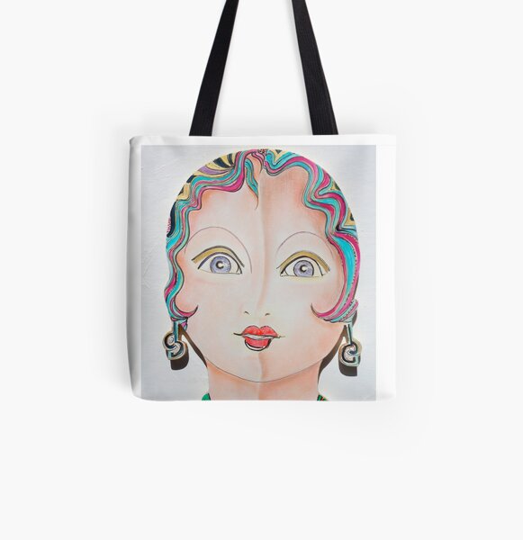Dolly Dolores All Over Print Tote Bag