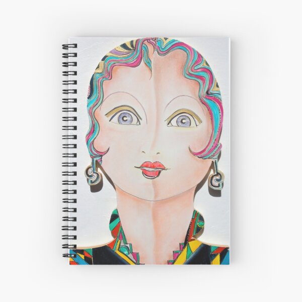 Dolly Dolores Spiral Notebook