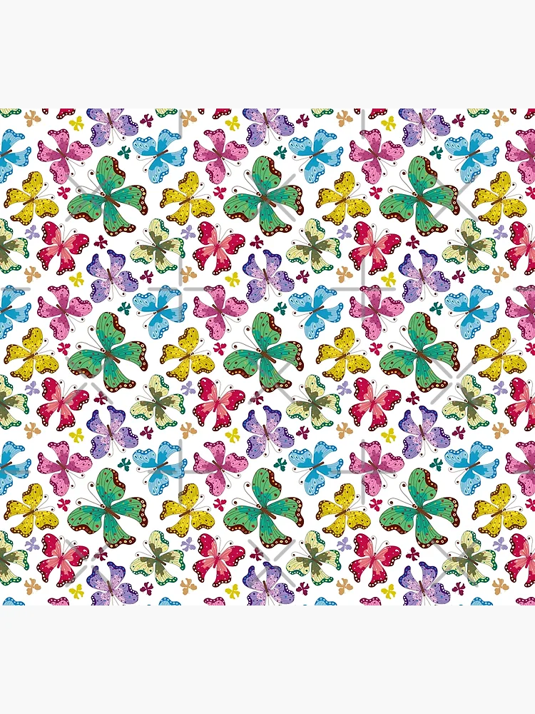 Thumbnail 5 of 5, Socks, BoHo Butterflies designed and sold by RuthFurtado.