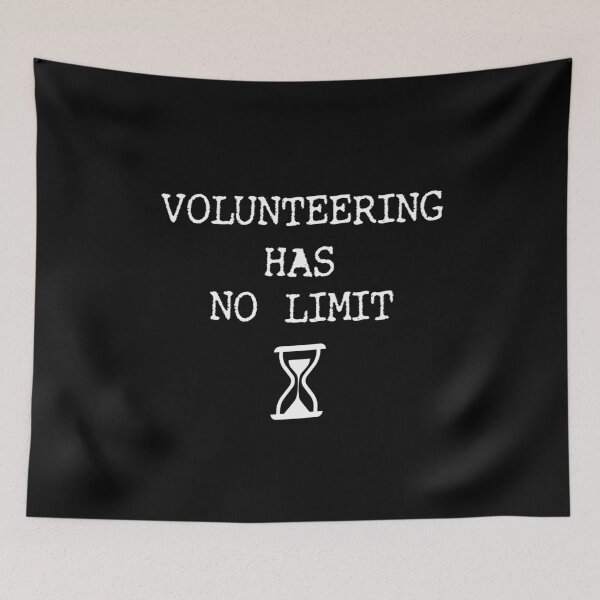 Item preview, Volunteering Has No Limit  designed and sold by hicham4you.