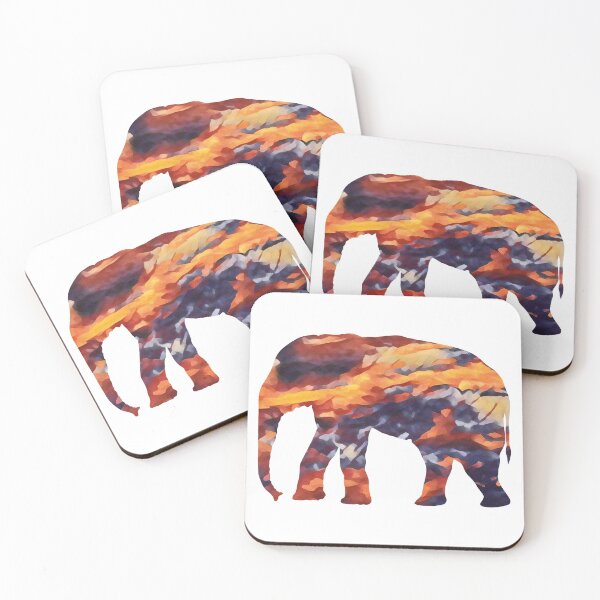 Item preview, Elephant in the Clouds during Sunset designed and sold by Snilfen.