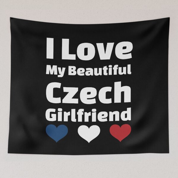 Item preview, I Love My Beautiful Czech Girlfriend - Czech Republic Girlfriend designed and sold by DiceNLDesigns.