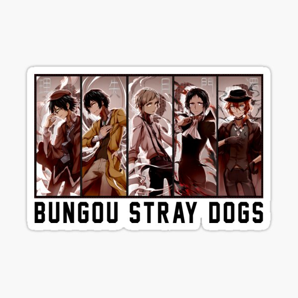 Bungou Stray Dogs Anime Sticker