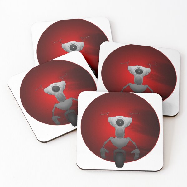 Item preview, Unicycle Cartoon Robot  designed and sold by A-T-H.