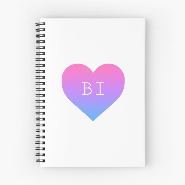 Item preview, Minimalist Bi Bisexual Pride Flag Pastel Gradient Hearts Bi Pride Love is Love Queer Love  designed and sold by Rainbow Lobster.