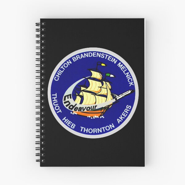 Item preview, STS-49 Patch Insignia NASA Retro Style Vintage Emblem designed and sold by kawrdesigns.