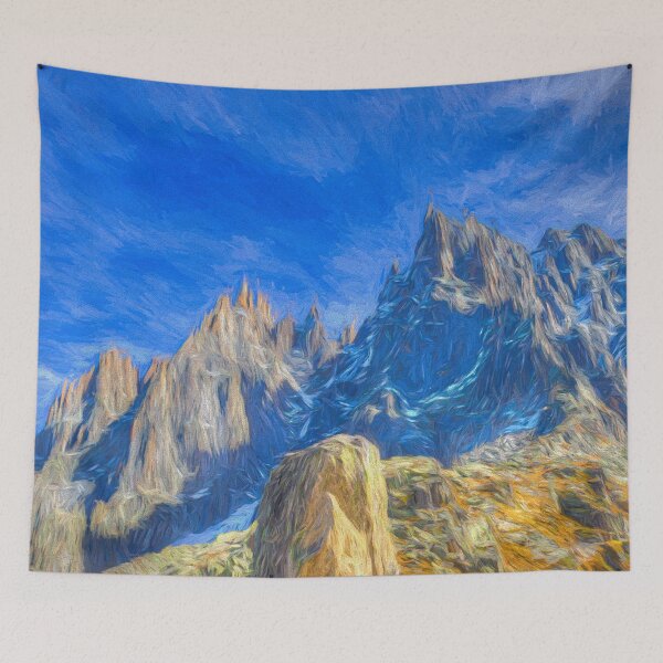 Item preview,  Chamonix Alps Panorama Art designed and sold by Londonimages.