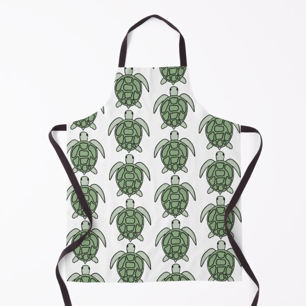 Item preview, Super Adorable And Cute Olive Green Turtle designed and sold by Barolina.