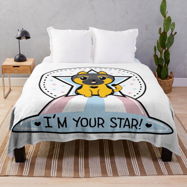 Item preview, "I AM YOUR STAR" ~ Cute German Shepherd Dog designed and sold by Moyanana.