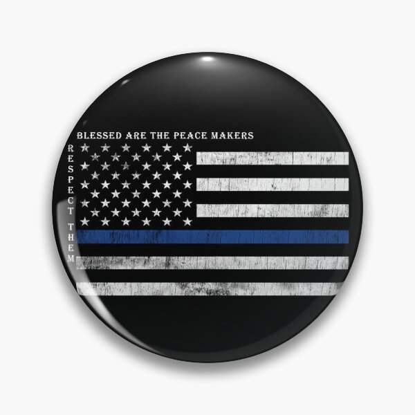Item preview, US Thin Blue Line T-Shirt,police respect,boyfriend gift designed and sold by Yacine23.