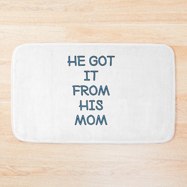 Item preview, He Got It From HIs Mom Luckiest Mom Ever designed and sold by SportyDogShop.