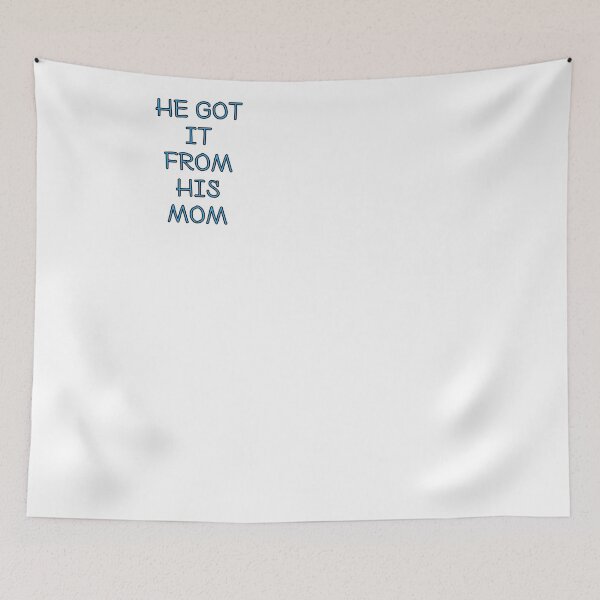 Item preview, He Got It From HIs Mom Luckiest Mom Ever designed and sold by SportyDogShop.