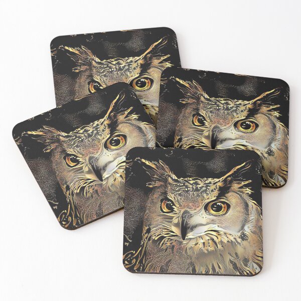 Item preview, Gold Owl designed and sold by Beth Brink.