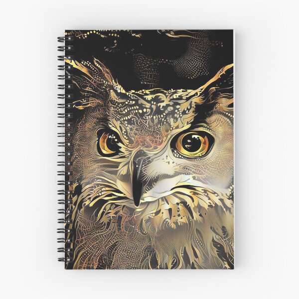 Item preview, Gold Owl designed and sold by Beth Brink.