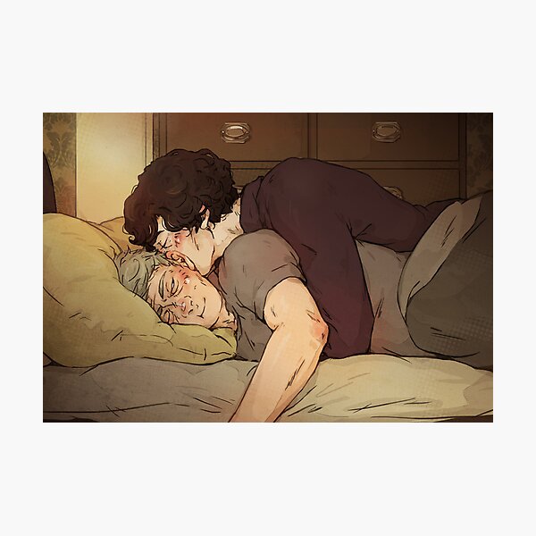 BBC Sherlock: Midnight Cuddles Photographic Print