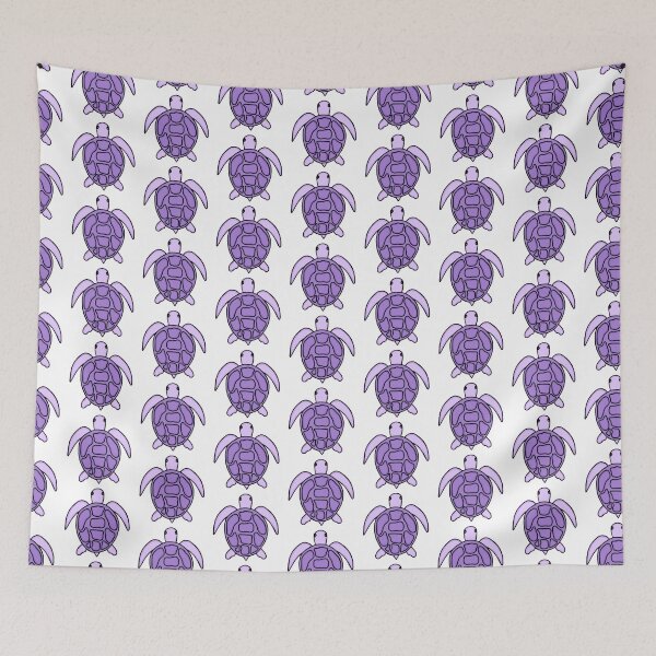 Item preview, Super Adorable And Cute Pastel PurpleTurtle designed and sold by Barolina.