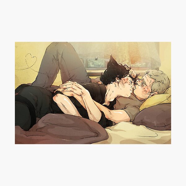 BBC Sherlock: Catlock Cuddles Photographic Print