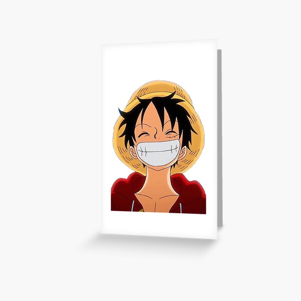 Cartes De Vœux Sur Le Theme One Piece Redbubble