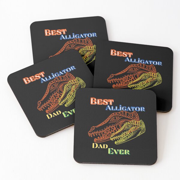 Item preview, Best Alligator Dad Ever designed and sold by Bend-The-Trendd.