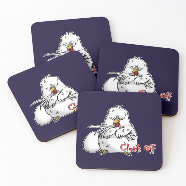 Item preview, Angry Chicken: Cluck Off designed and sold by iduzarts.